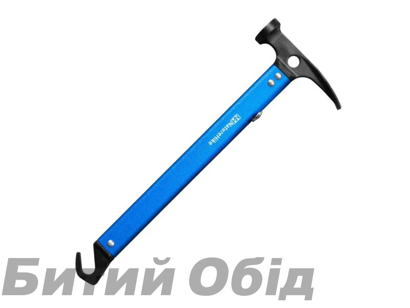Кемпинговый молоток Naturehike NH15A010-I, алюминий Кемпинговый молоток Naturehike NH15A010-I, алюминий